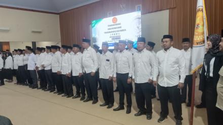 Kepala Desa Bendoroto Hadiri Pengukuhan Pengurus DPC PKDI Trenggalek di Hotel Hayam Wuruk